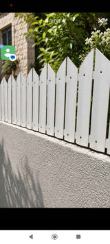 גדר pvc גובה 55