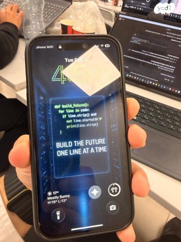 אייפון 15 - 100% בריאות סוללה