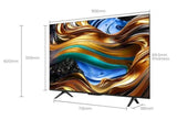 טלוויזיה TCL 4K Google tv 43'