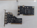 כרטיס למחשב IEEE1394  וUSB 2.0
