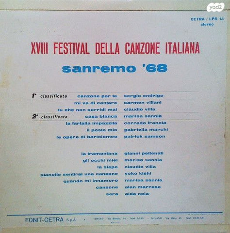 San Remo '68