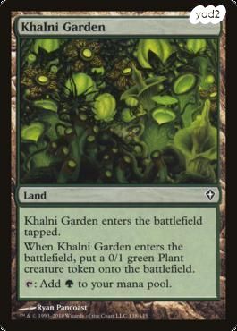 4xKhalni Garden MTG