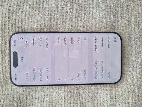 Iphone 16 pro 256