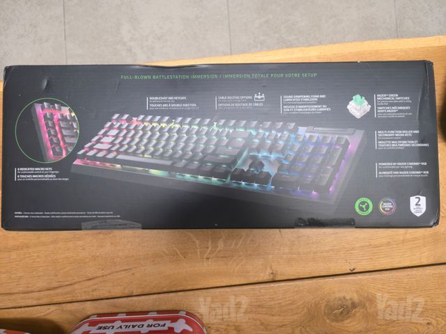 מקלדת – RAZER BLACKWIDOW V4 X