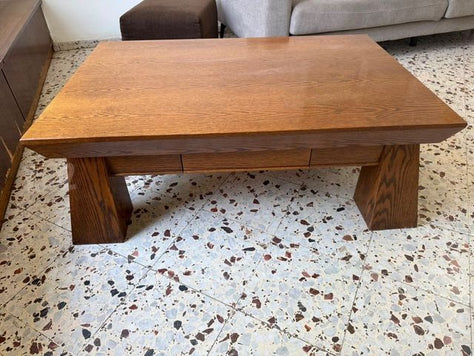 שולחן עץ מלא