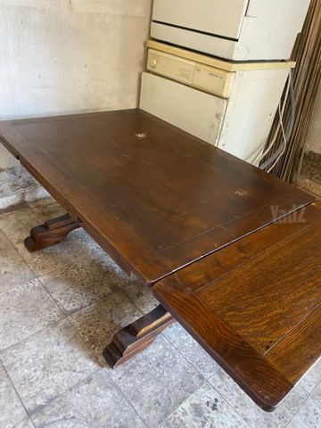 שולחן עץ וינטג'