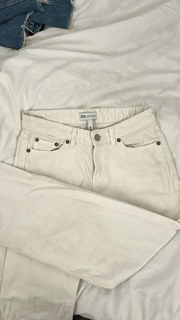 גינס נמוך של zara