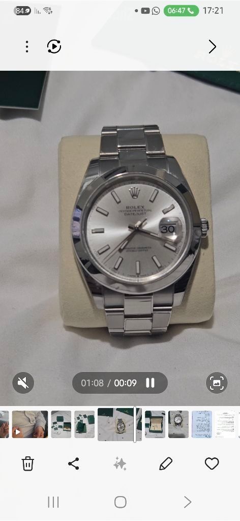 שעון רולקס rolex 41 mm