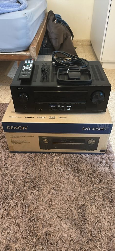 מגבר DENON AVR - X250BT