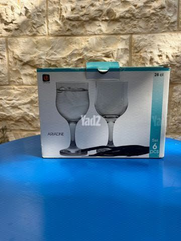 סט 24 כוסות יין