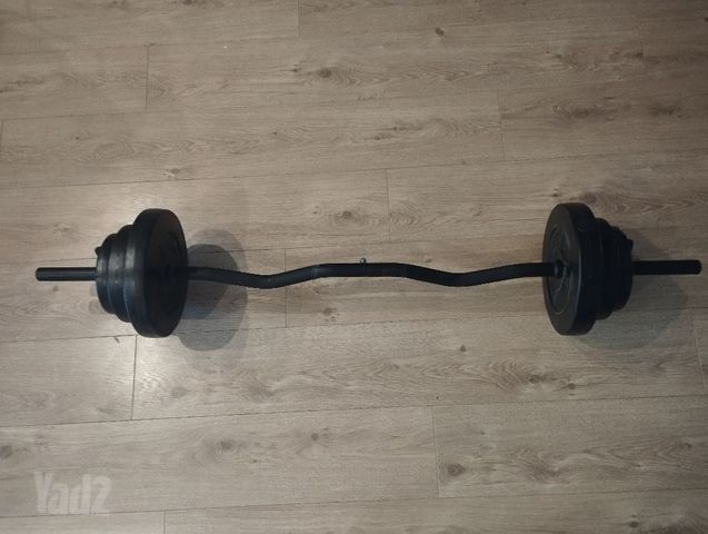 מוט w עם פלטות