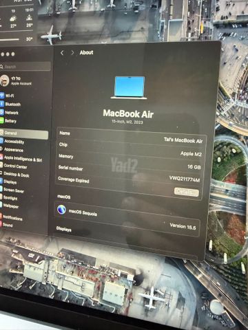 MacBook Air 15" M2 16GB/512GB