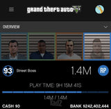 Gta online account