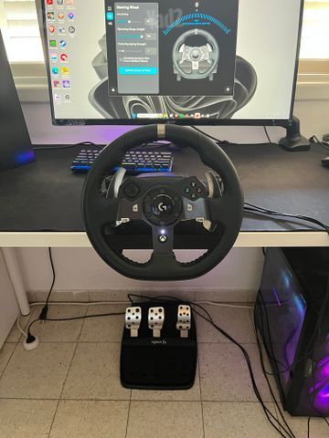 Logitech 920 הגה עם פדלים