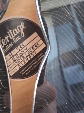Heritage 535 Gibson ES-335