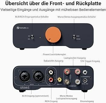 חדש באריזה Fosi Audio ZA3 מגבר