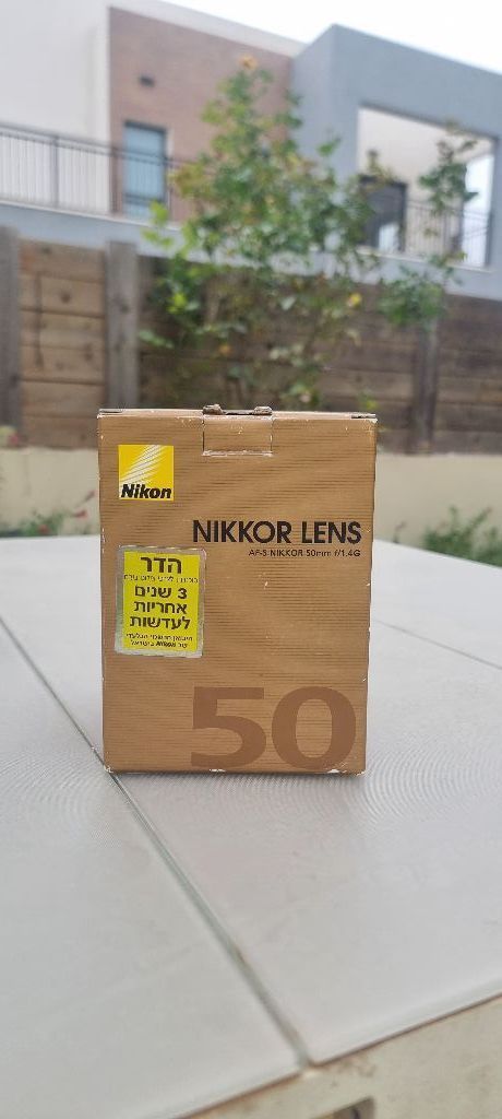 Nikon 50mm f/1.4G AF-S