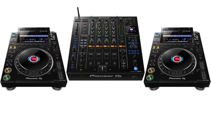 Cdj 3000 + mixer DJM A9