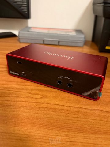 כרטיס קול Focusrite Scarlett