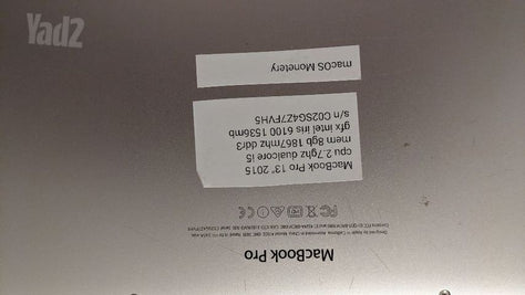 macbook pro 2016
