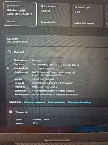 asus rog strix g614j