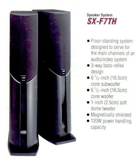 רמקולים JVC-SX-F7TH