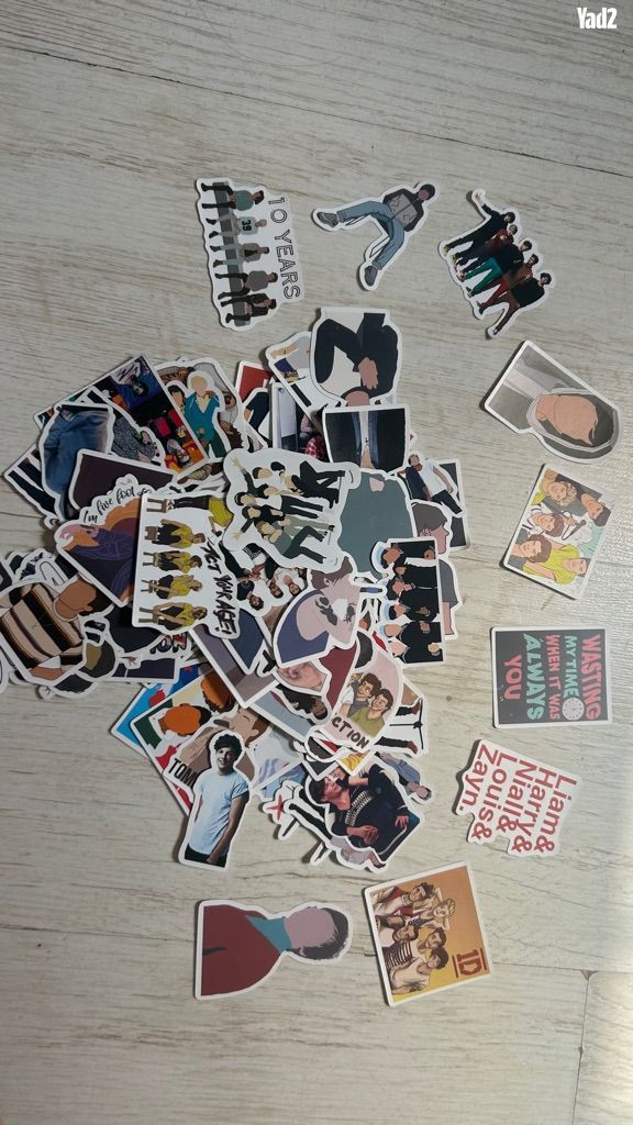100מדבקות one direction