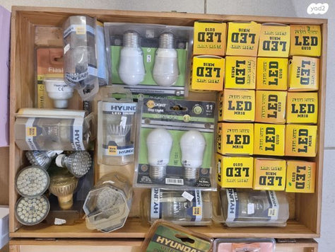 נורות לדים הלוגן  ופנסים
