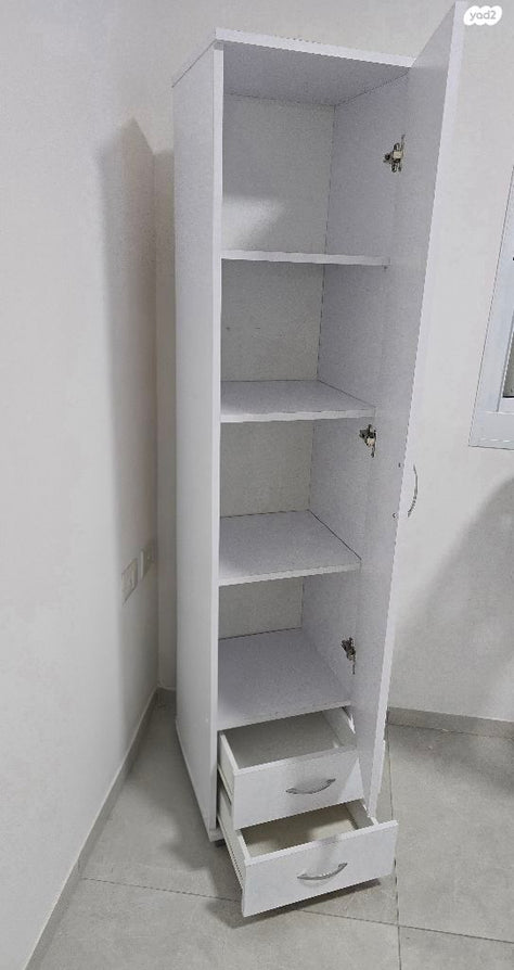 ארון דלת אחת עם 2 מגירות