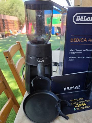 Delonghi EC885 + Graef CM702