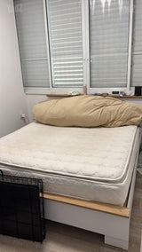 מזרן + מיטה QUEEN SIZE