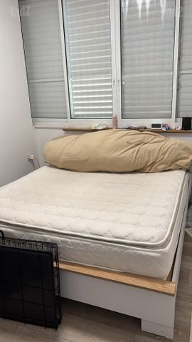 מזרן + מיטה QUEEN SIZE