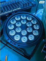 פנס LED 18X18 צבעוני+אולטרה