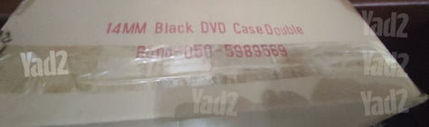 DVD-R 4.7GB 125 להקלטה ועטיפות