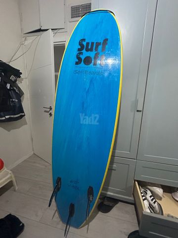 גלשן סופט  6׳ surf soft  50L