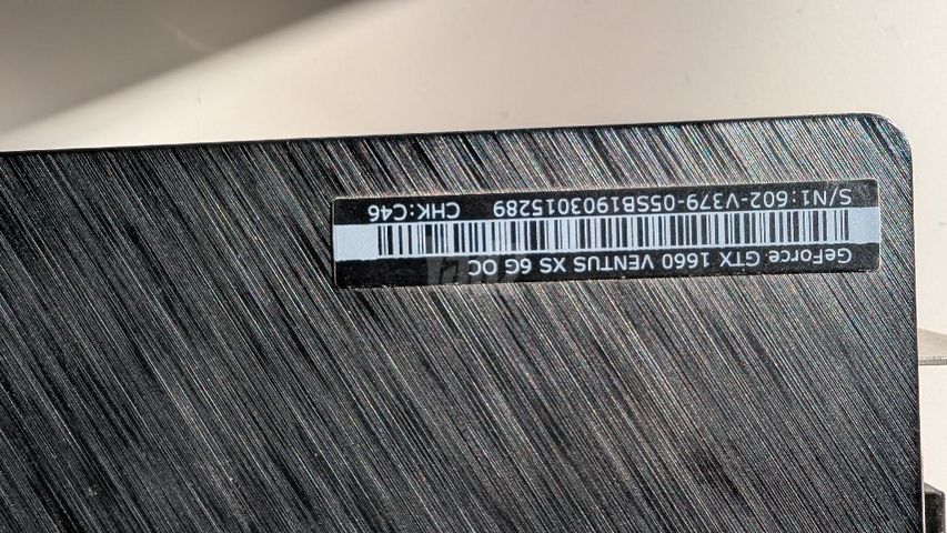 כרטיס מסך GTX 1660 6GB OC