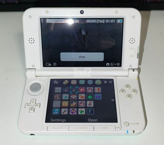 נינטנדו 3ds xl modded
