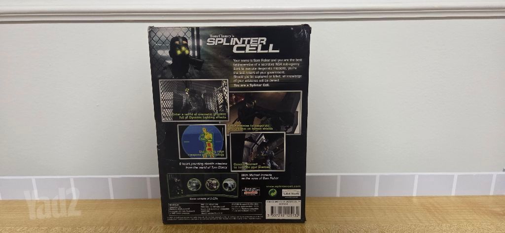 Splinter Cell PC מהדורה ראשונה