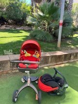עגלת Stokke אדומה