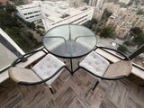 שולחן + 4 כיסאות (גמיש במחיר)