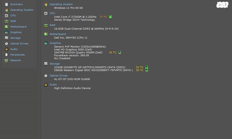 מחשב נייד Dell Precision M6600