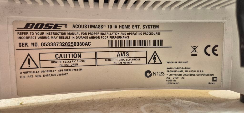 סאב Bose ACOUSTIMASS® 10