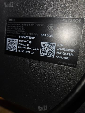 מסך Dell P2723QE ‏27״ 4K USB-C