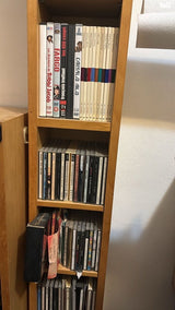 ספריה cd עם עם cds וגם dvds