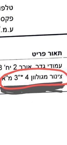 2 עמודי ברזל