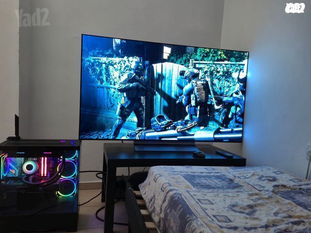 מסך lg c5 55 אינץ 2025
