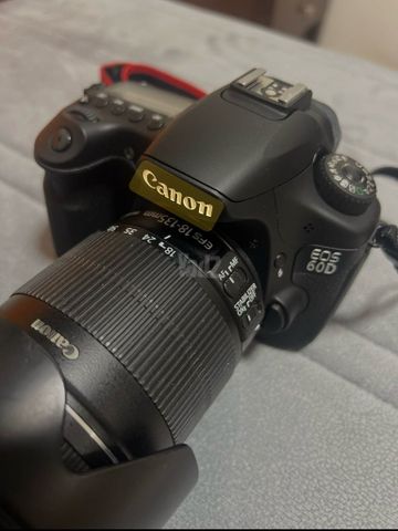 Canon 60D with lens 18-135