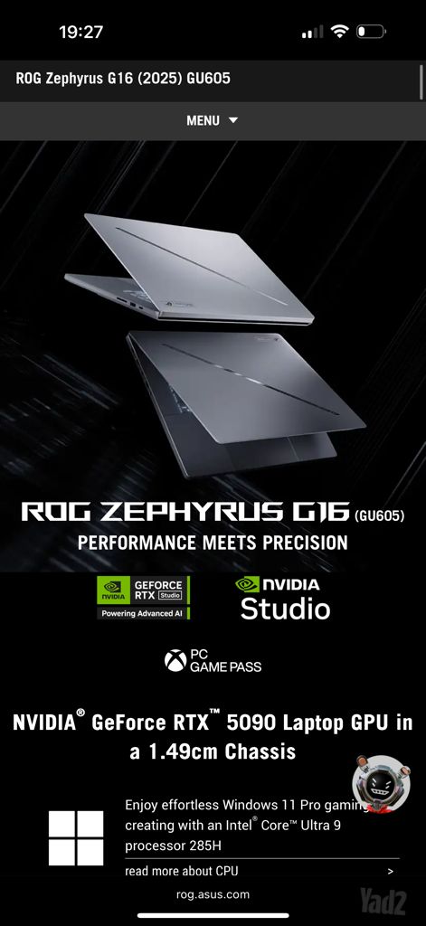 ניידasus zephyrus g16 5090