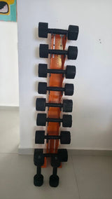 משקולת יד עם מתקן מקצועי