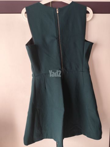 שמלה ירוקה ZARA מידה S , XS